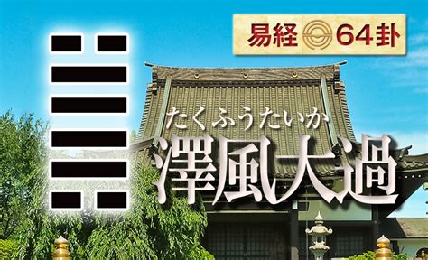 澤風大過復合|大過卦（澤風大過）──大水淹沒了樹木 